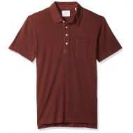 Billy Reid Mens Short Sleeve Pensacola Polo Shirt with Pocket