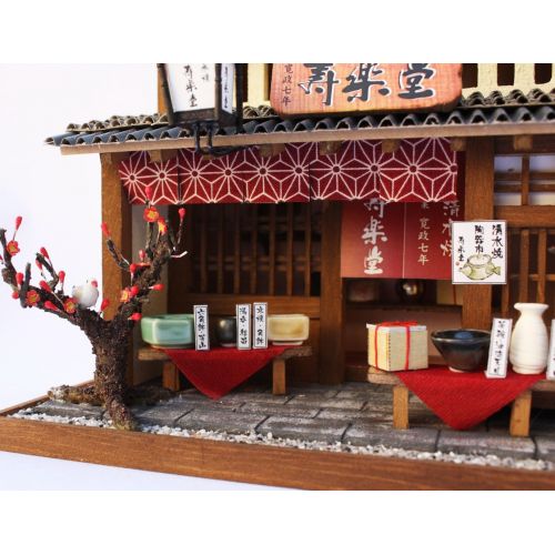  Billy 55 Billy handmade Dollhouse Kit Kyoto series Kyomachiya Kit II pottery shop 8504 (japan import)