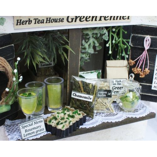  Billy handmade dollhouse kit cottage kit herbal tea shop 8723 (japan import) by Billy 55