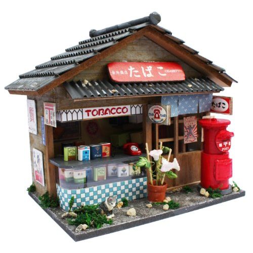  Billy handmade dollhouse kit Showa series kit tobacco shop 8531 by Billy 55