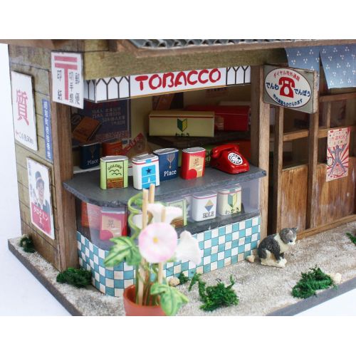  Billy handmade dollhouse kit Showa series kit tobacco shop 8531 by Billy 55