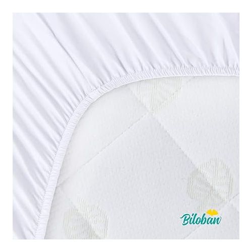  Bassinet Mattress Protector, Fit for 21