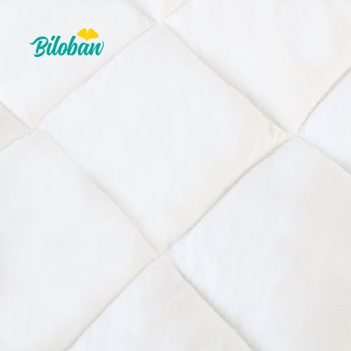  Biloban Safe Nursery Crib Bumper Pad, for Standard Size (52x28) Crib Toddler Bed, Washable Crib Bedding...