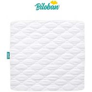 [아마존베스트]Biloban Playard Mattress Cover -for Square Play Yard, Perfect for New Room2 / TotBloc Portable Playard,...