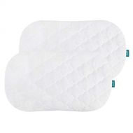 [아마존베스트]Biloban Bassinet Mattress Pads/Cover, Oval/Hourglass, 2 Pack, Microfiber, Waterproof and Soft, Fits for...