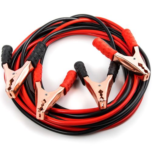  Biltek 4 Gauge x 20ft 500A Heavy Duty Booster Jumper Cables with Travel Bag Emergency Power Battery Starter Car (4 AWG x 20 Feet)