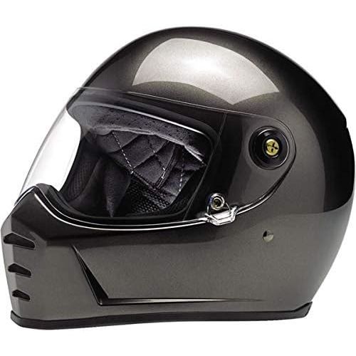  Biltwell Lane Splitter Solid Full-face Motorcycle Helmet - Gloss Black  Medium