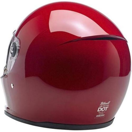  Biltwell Lane Splitter Solid Full-face Motorcycle Helmet - Gloss Black  Medium