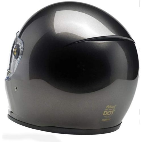  Biltwell Lane Splitter Solid Full-face Motorcycle Helmet - Gloss Black  Medium