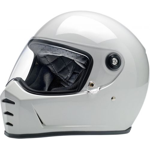  Biltwell Lane Splitter Solid Full-face Motorcycle Helmet - Gloss Black  Medium