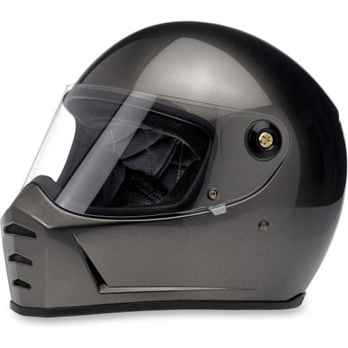  Biltwell Lane Splitter Solid Full-face Motorcycle Helmet - Gloss Black  Medium