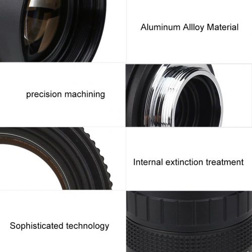  Bindpo CCTV Lens for C Mount, 50mm F1.4 Closed Circuit TV Lens Manual Fixed Focal Lens Macro Photography Camera Accessory C Mount for Canon for Sony for Fujifilm