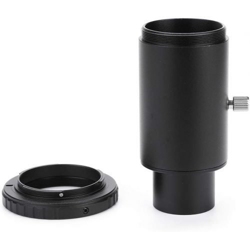  Bindpo Camera Adapter, Astronomical 1.25 inch Telescope Eyepiece Extension Tube Adapter with Standard M42 Filter Threads & T2 Ring Lens Adapter, for Nikon F Mount Camera