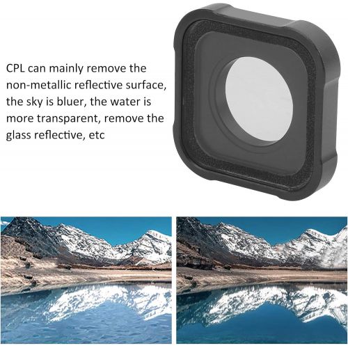  Bindpo CPL Filter, Optical Glass Polarization Filter & Lens Protector Cover Replacement for GoPro Hero 9