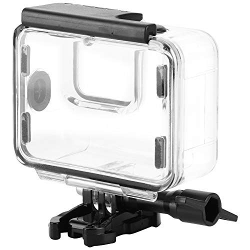  Bindpo Waterproof Housing Case, 45 Meters Deep Waterproof Camera Protective Shell FLW362 Soft Rubber Type Camera Waterproof Case,for GoPro 9 Action Camera Water Sports Shooting