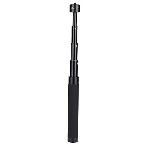  Bindpo Extension Rod, Aluminum Alloy Tripod Gimbal Extension Rod 5 Sections Tripod Extender Photography Accessory with 1/4 Inch Screw for DJI for Zhiyun