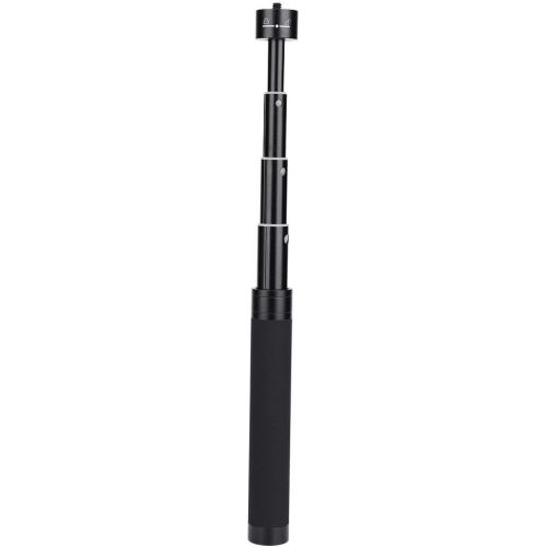  Bindpo Extension Rod, Aluminum Alloy Tripod Gimbal Extension Rod 5 Sections Tripod Extender Photography Accessory with 1/4 Inch Screw for DJI for Zhiyun