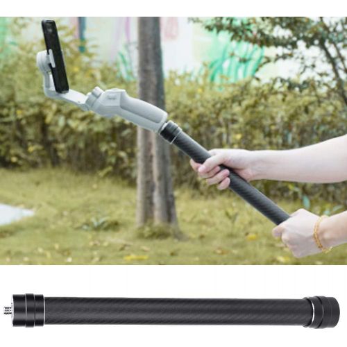  Bindpo Extension Rod, Carbon Fiber Handheld Gimbal Stabilizer Lightweight Extendable Selfie Stick for DJI OM 4/Osmo Mobile 2 3 4/Zhiyun