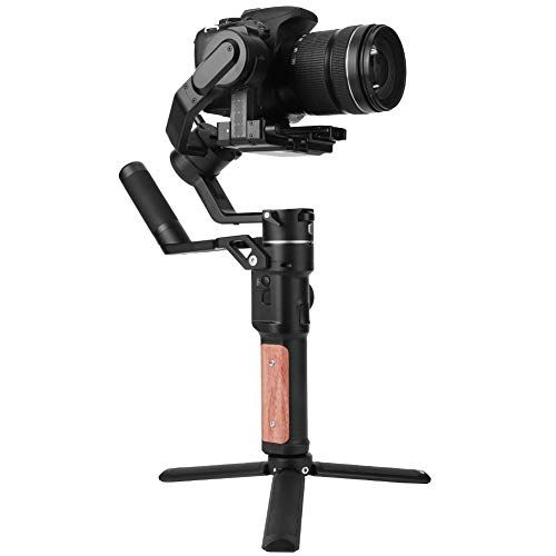  Bindpo Camera 3 Axis Gimbal, Professional WiFi SLR Gimbal Stabilizer with Handle Grip, Smart Touch Screen, Quick Release Plate, 3 Axis Lock