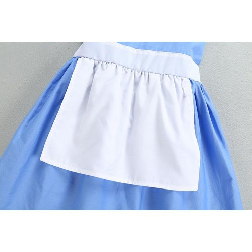  Bindun Baby Girls’ Snow White/Alice/Cinderella Maid Cosplay Costume Princess Dress with Apron