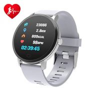 BingoFit Fitness Armbanduhr Wasserdicht Smart Watch Fitness trackers Sport Uhr mit Schrittzahler, Pulsmesser, Kamerasteuerung, Musiksteuerung, Schlaf-Monitor, Call SMS Android iPho