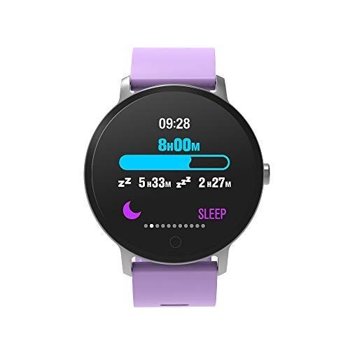  BingoFit Epic Fitness Tracker Smart Watch, Activity Tracker with Heart Rate Monitor, Waterproof Pedometer Watch with Sleep Monitor, Step Counter for Kids Women Men Gifts for New Ye