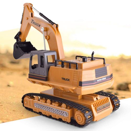  Binmer Electric Excavator,Car Excavator Constructing Truck Crawler Digger Electric Toy Remote Control