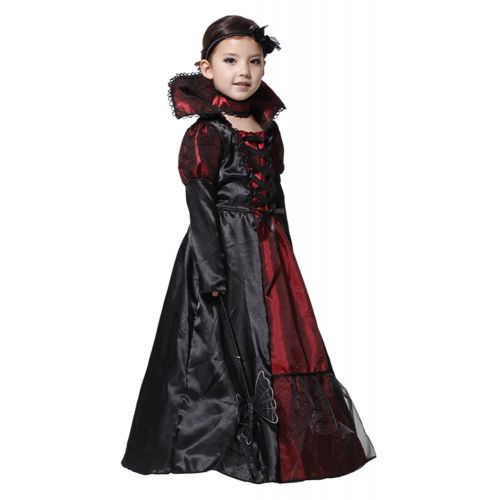  Binse Vampire Costume for Girls Kids Party Halloween Costumes Princess Costumes
