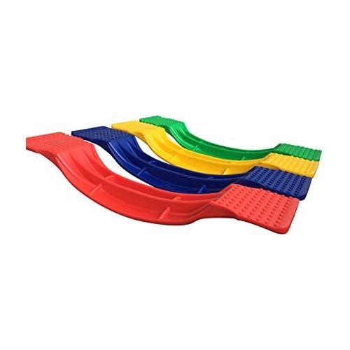  bintiva Balance Board Toy for All Ages - Excellent for Duck Walking, Agility, Gross Motor, and Vestibular Training