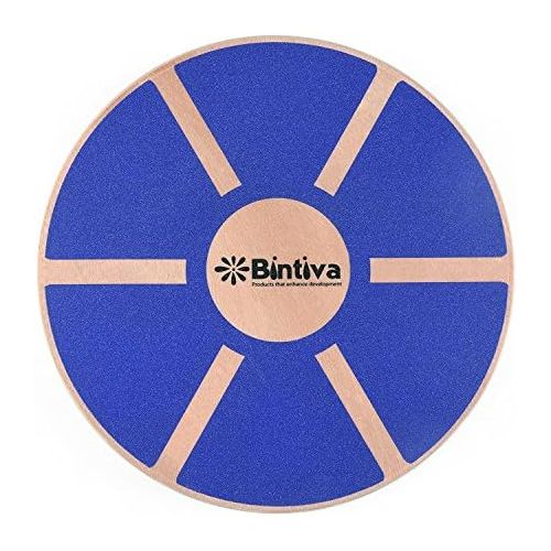  bintiva Wood Balance Board for Fitness Rehab Balance and Stability Training