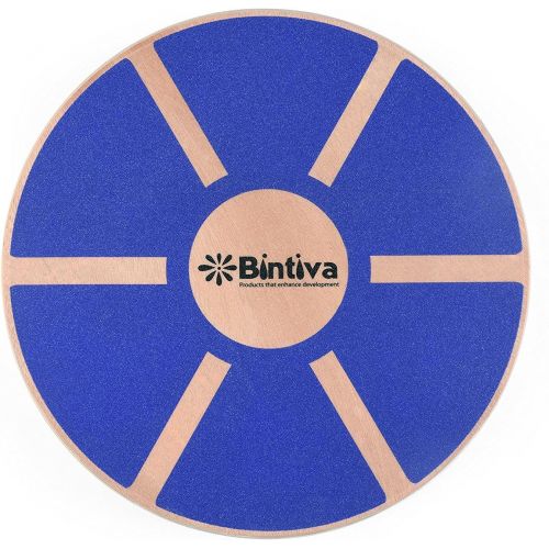  bintiva Wood Balance Board for Fitness Rehab Balance and Stability Training