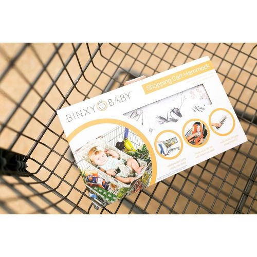  Binxy Baby BINXY BABY Shopping Cart Hammock | The Original | Ergonomic Infant Carrier + Positioner