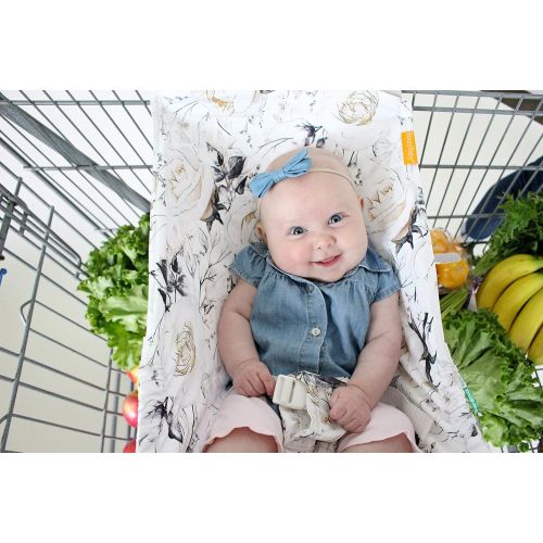  Binxy Baby BINXY BABY Shopping Cart Hammock | The Original | Ergonomic Infant Carrier + Positioner