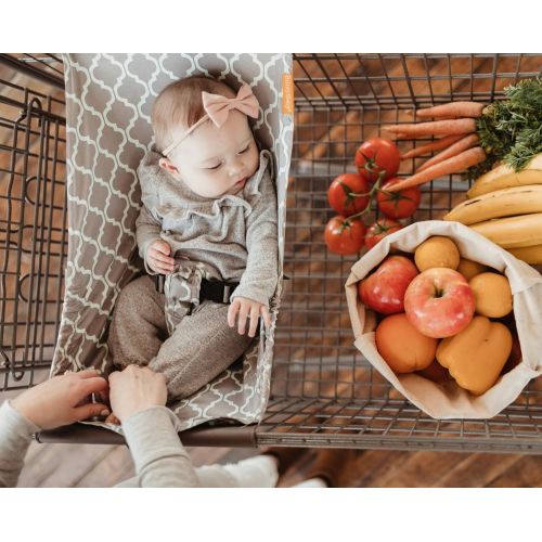  Binxy Baby BINXY BABY Shopping Cart Hammock | The Original | Ergonomic Infant Carrier + Positioner