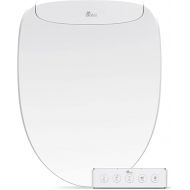 Bio Bidet Discovery DLS Electric Bidet Toilet Seat Elongated, Warm and Cold Water, Warm Air Dryer, Low Profile Heated Seat, Automatic Open and Slow Close Lid, White