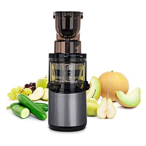  [아마존베스트]BioChef Atlas Whole Mixer Cold Pressed Slow Juicer ProSqueegee for Juice, 350W, 40RPM Motor. Lifetime Guarantee.