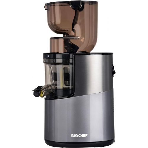  [아마존베스트]BioChef Atlas Whole Mixer Cold Pressed Slow Juicer ProSqueegee for Juice, 350W, 40RPM Motor. Lifetime Guarantee.