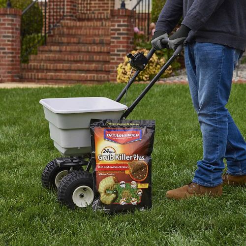  BioAdvanced 700750B 24 Hour Grub Lawns Plus Ant, Tick, and Insect Killer, 5,000 sqft Stand, Granules (Standup Bag)