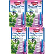 BIOADVANCED Bayer Advanced 701710 2-in-1 Insect Control Plus Fertilizer Plant Spikes, 10-Spikes (Pack of 4)