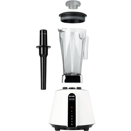  BioChef BCLF Kuechenstandmixer, BPA-freier Tritan, 2 liters, Bianco