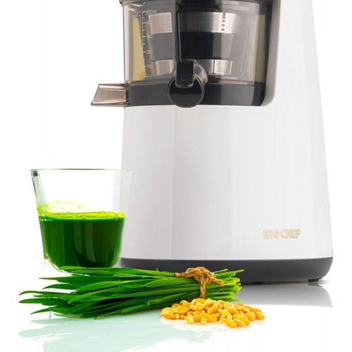  BioChef Atlas - Entsafter/Slow Juicer - 150W, 60 U/Min, Ohne BPA, 2 Siebe inklusive