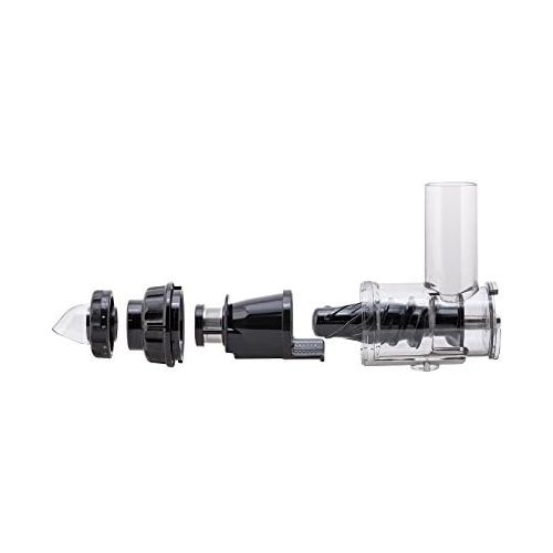  Universal Vorderbau Kit fuer horizontale Entsafter / passend fuer BioChef, Omega + Oscar Entsafter - BPA frei und 10 Jahre Garantie - perfekt fuer Weizengras, Obst und Gemuesesafte