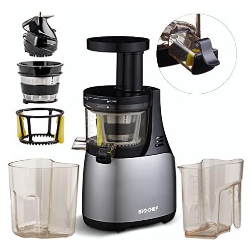  [아마존베스트]BioChef Synergy Slow Juicer  150 Watt / 60 rpm.