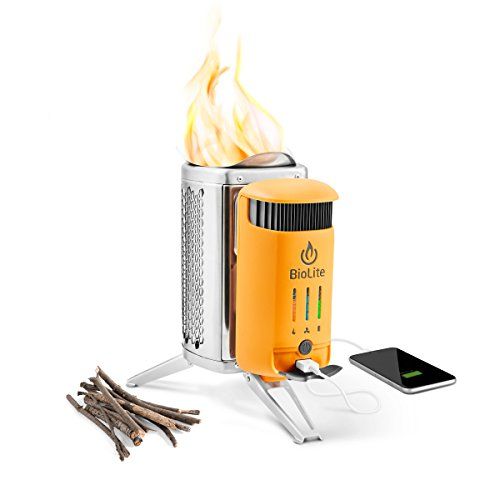  BioLite Campstove 2 Wood Burning Electricity Generating & USB Charging Camp Stove