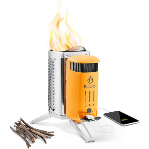  BioLite Campstove 2 Wood Burning Electricity Generating & USB Charging Camp Stove