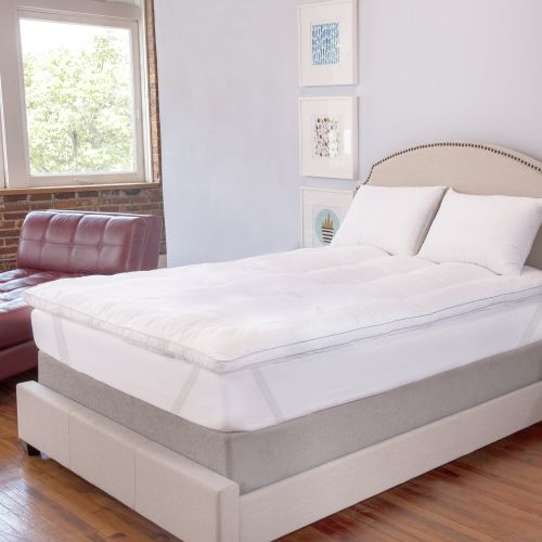  BioPEDIC Memory Plus Deluxe 3 Gel-Infused Memory Foam and Fiber Twin Mattress Topper