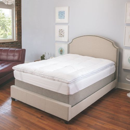  BioPEDIC Memory Plus Deluxe 3 Gel-Infused Memory Foam and Fiber Twin Mattress Topper