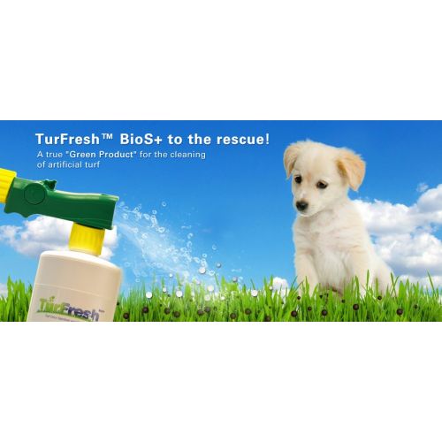  BioTurf BioS+ 5G Pail of Artificial Turf Pet Odor Eliminator and All Purpose Surface Cleaner. Our BioS+ Enzyme Technology Allows The Product to be Very Friendly to All Surfaces Inc