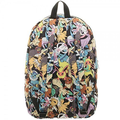  BioWorld bioWorld Pokemon Eevee Evolution Toss Print Sublimated Backpack