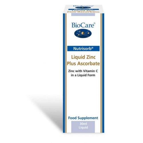  Biocare BioCare Nutrisorb Zinc Plus Ascorbate - 30ml Bottle